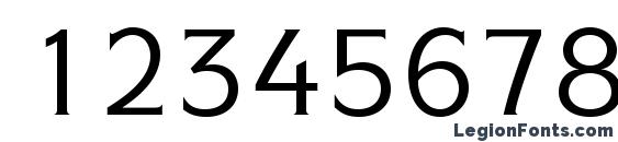 ITCSymbolStd Medium Font, Number Fonts