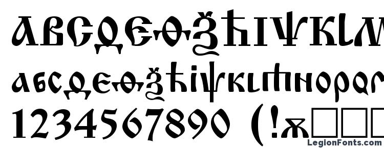 glyphs Izhitsa font, сharacters Izhitsa font, symbols Izhitsa font, character map Izhitsa font, preview Izhitsa font, abc Izhitsa font, Izhitsa font
