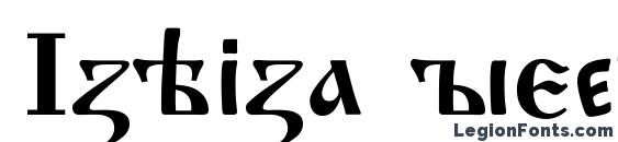 Izhitza regular font, free Izhitza regular font, preview Izhitza regular font