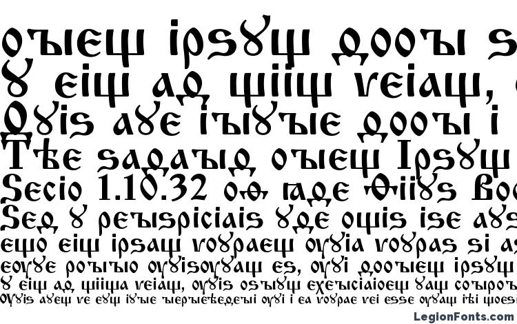 specimens Izhitza font, sample Izhitza font, an example of writing Izhitza font, review Izhitza font, preview Izhitza font, Izhitza font