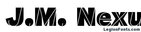 J.M. Nexus Grotesque font, free J.M. Nexus Grotesque font, preview J.M. Nexus Grotesque font