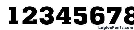 Jaak Black SSi Extra Bold Font, Number Fonts