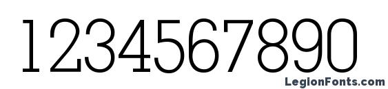 Jaaklightssk Font, Number Fonts