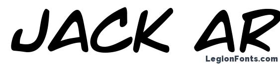 Jack Armstrong Italic Font