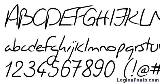 Jacques Handwriting Font Download Free / LegionFonts