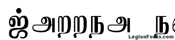 Jaffna normal Font, Cursive Fonts