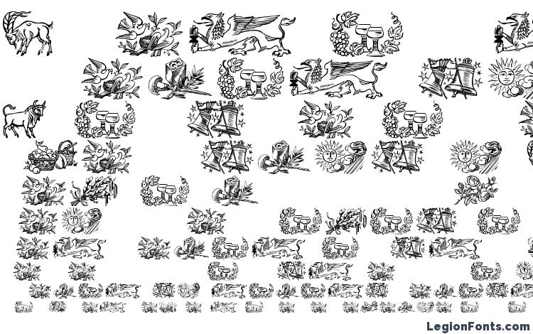 specimens Jahreskreis font, sample Jahreskreis font, an example of writing Jahreskreis font, review Jahreskreis font, preview Jahreskreis font, Jahreskreis font