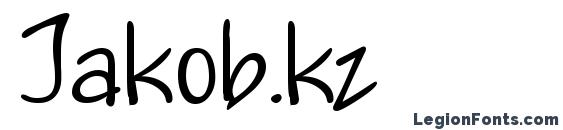 Jakob.kz font, free Jakob.kz font, preview Jakob.kz font