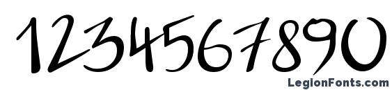 JakobCTT Font, Number Fonts