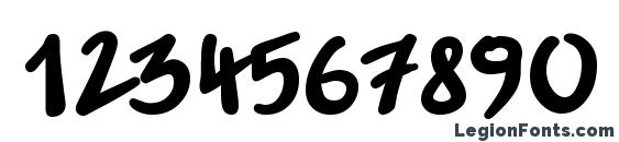 JakobExtraCTT Font, Number Fonts