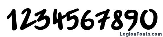 Jakobxc Font, Number Fonts