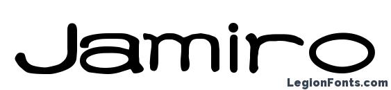 Jamiro font, free Jamiro font, preview Jamiro font