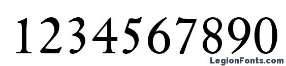 JanaDB Normal Font, Number Fonts