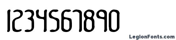 Janken BRK Font, Number Fonts