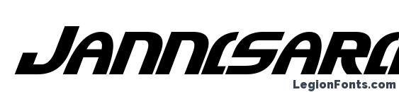 шрифт Jannisaries Bold Italic, бесплатный шрифт Jannisaries Bold Italic, предварительный просмотр шрифта Jannisaries Bold Italic