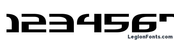 Jannisaries Expanded Font, Number Fonts