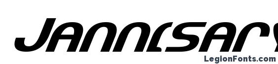 Jannisary Shield Italic font, free Jannisary Shield Italic font, preview Jannisary Shield Italic font