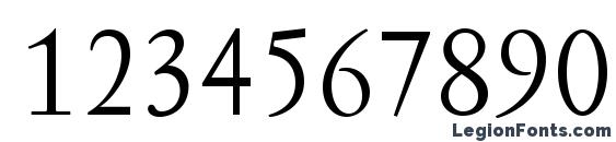 JannonAnt Font, Number Fonts