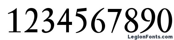 JannonMed Font, Number Fonts