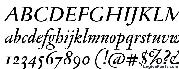 глифы шрифта JannonMedOSF Italic, символы шрифта JannonMedOSF Italic, символьная карта шрифта JannonMedOSF Italic, предварительный просмотр шрифта JannonMedOSF Italic, алфавит шрифта JannonMedOSF Italic, шрифт JannonMedOSF Italic