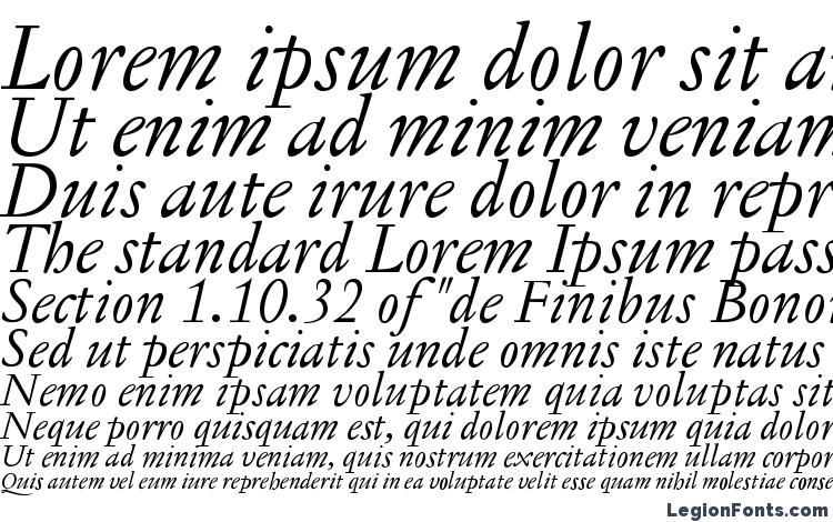 specimens JannonText Italic font, sample JannonText Italic font, an example of writing JannonText Italic font, review JannonText Italic font, preview JannonText Italic font, JannonText Italic font