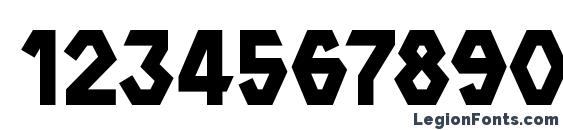 Jannsen Font, Number Fonts