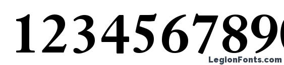 Janson SSi Bold Font, Number Fonts