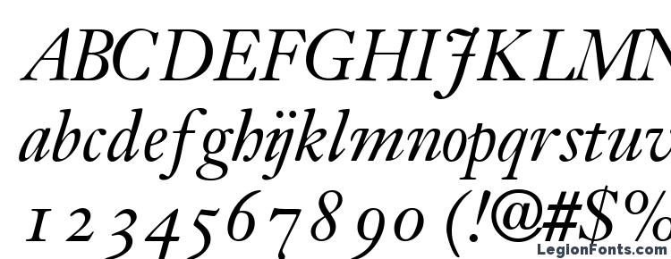 glyphs Jansonosssk italic font, сharacters Jansonosssk italic font, symbols Jansonosssk italic font, character map Jansonosssk italic font, preview Jansonosssk italic font, abc Jansonosssk italic font, Jansonosssk italic font