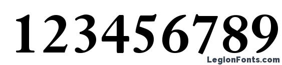 Jansonssk bold Font, Number Fonts