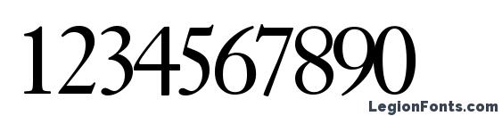 Jansonssk regular Font, Number Fonts