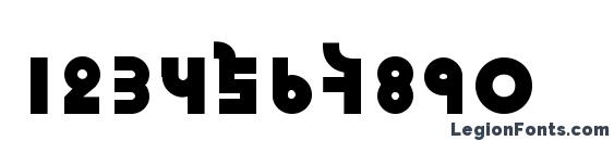 Japanica Font, Number Fonts