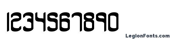 Jargon BRK Font, Number Fonts