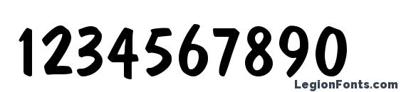 Jargon SSi Font, Number Fonts