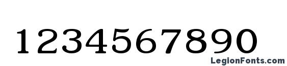 JasmineUPC Font, Number Fonts