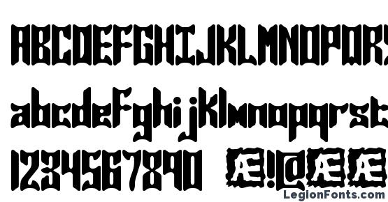 Jasper Solid BRK Font Download Free / LegionFonts