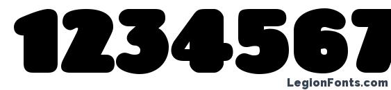 Jaspertitulrndnord regular Font, Number Fonts