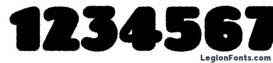 Jasperttlrndrgnord regular Font, Number Fonts