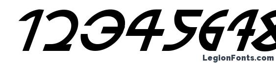 Jaysetch bolditalic Font, Number Fonts