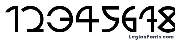 Jaysetch Font, Number Fonts