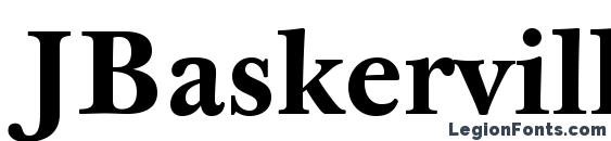JBaskervilleText Bold Font, Free Fonts