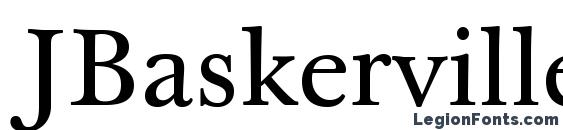 шрифт JBaskervilleText, бесплатный шрифт JBaskervilleText, предварительный просмотр шрифта JBaskervilleText