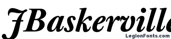 JBaskervilleTMed BoldItalic Font, OTF Fonts