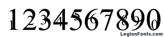 Jean Splice Font, Number Fonts