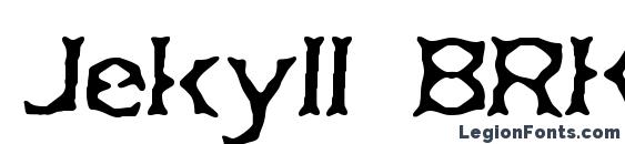 Jekyll BRK Font