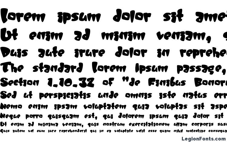 specimens JellyBelly font, sample JellyBelly font, an example of writing JellyBelly font, review JellyBelly font, preview JellyBelly font, JellyBelly font