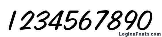 Jenkins Font, Number Fonts
