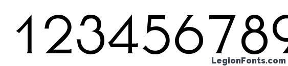 JennyDB Normal Font, Number Fonts