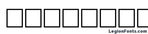 Jernaital regular Font, Number Fonts