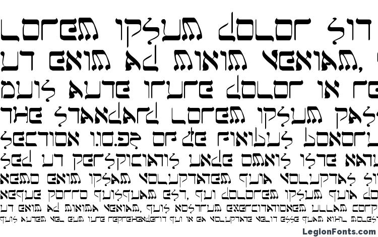 specimens Jeruf font, sample Jeruf font, an example of writing Jeruf font, review Jeruf font, preview Jeruf font, Jeruf font