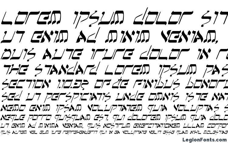 specimens Jerusalem Italic font, sample Jerusalem Italic font, an example of writing Jerusalem Italic font, review Jerusalem Italic font, preview Jerusalem Italic font, Jerusalem Italic font